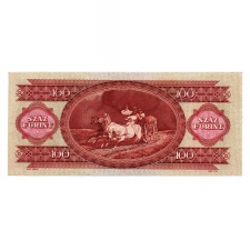 100 Forint Bankjegy 1968 EF, kis aláírás