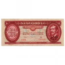 100 Forint Bankjegy 1975 VF