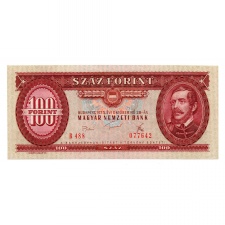 100 Forint Bankjegy 1975 gEF, 1 hajtás