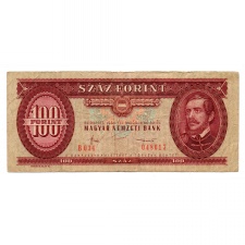 100 Forint Bankjegy 1984 F