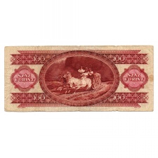 100 Forint Bankjegy 1989 F