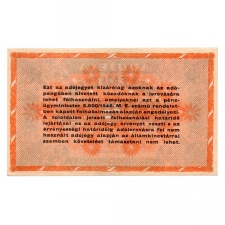 100 Millió Adópengő 1946 P55B aUNC, hajtatlan vastag bézs papír
