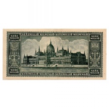 100 Millió Milpengő Bankjegy 1946 EF