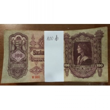 100 Pengő Bankjegy 1930 bankjegyköteg 100 db