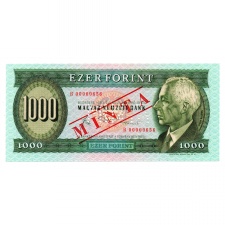 1000 Forint Bankjegy 1983 November B sorozat MINTA