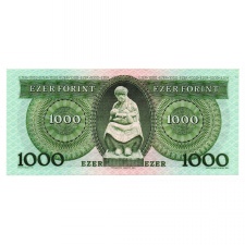 1000 Forint Bankjegy 1983 November B sorozat UNC