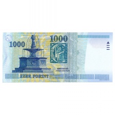 1000 Forint Bankjegy 1998 DA UNC alacsony sorszám 0000155