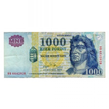 1000 Forint Bankjegy 2004 DB sorozat Fine
