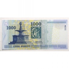 1000 Forint Bankjegy 2009 DC UNC