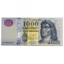 1000 Forint Bankjegy 2011 DC XF 