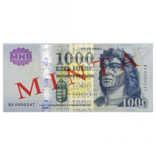 1000 Forint Bankjegy 2011 MINTA