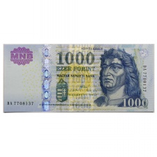 1000 Forint Bankjegy 2012 DA UNC