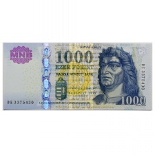 1000 Forint Bankjegy 2015 DE UNC