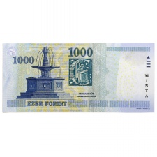 1000 Forint Bankjegy 2015 MINTA