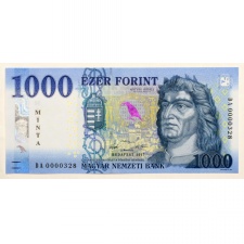 1000 Forint Bankjegy 2017 MINTA