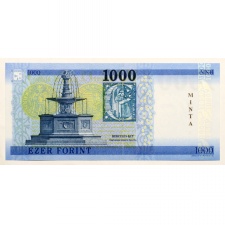 1000 Forint Bankjegy 2017 MINTA