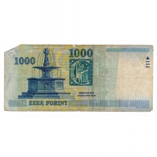 1000 Forint Bankjegy Millennium 2000 DA Good