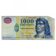 1000 Forint Bankjegy Millennium 2000 DA Good