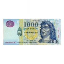 1000 Forint Bankjegy Millennium 2000 DB EF