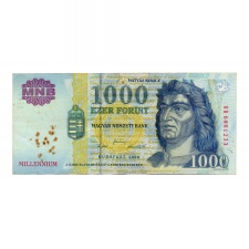 1000 Forint Bankjegy Millennium 2000 DB F