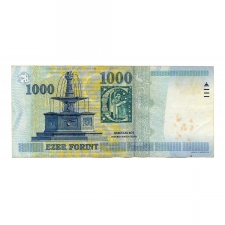1000 Forint Bankjegy Millennium 2000 DB F