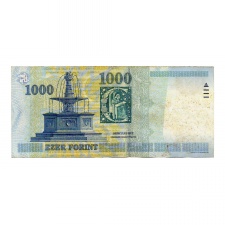 1000 Forint Bankjegy Millennium 2000 DB VF