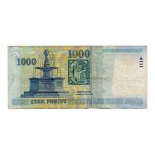 1000 Forint Bankjegy Millennium 2000 DB VG