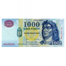 1000 Forint Bankjegy Millennium 2000 DC UNC