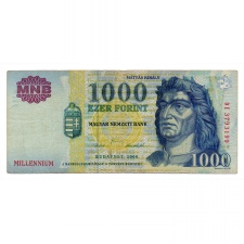 1000 Forint Bankjegy Millennium 2000 DE Fine