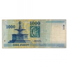 1000 Forint Bankjegy Millennium 2000 DE Fine