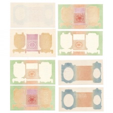 1000 Pengő Bankjegy 1943 fázisnyomat 8 db különböző variáció