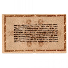 10000 Adópengő 1946 P49 hátoldalt decentrált