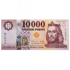 10000 Forint Bankjegy 2015 MINTA