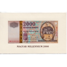 2000 Forint Bankjegy Millennium 2000 díszcsomagolásban