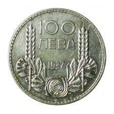 Bulgária 100 Leva 1937 
