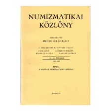 Numizmatikai Közlöny 90-91 évfolyam 1991-1992