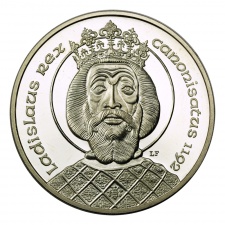 Szent László ezüst 500 Forint 1992 PP