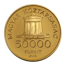 Kazinczy Ferenc arany 50000 Forint 2009 PP