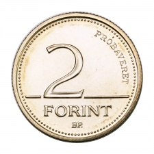 2 Forint 1992 PP Próbaveret