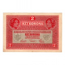 2 Korona Bankjegy 1917 EF