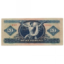20 Forint Bankjegy 1949 F