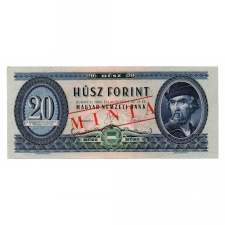 20 Forint Bankjegy 1960 MINTA csak bélyegzés C043