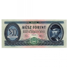 20 Forint Bankjegy 1969 aUNC-UNC