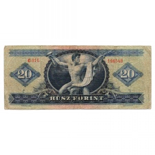 20 Forint Bankjegy 1969 F