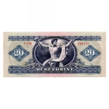 20 Forint Bankjegy 1975 EF