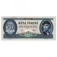 20 Forint Bankjegy 1975 gVF-aEF