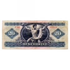 20 Forint Bankjegy 1980 F 