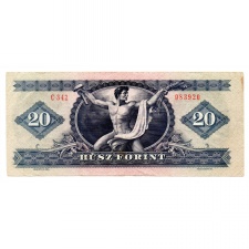 20 Forint Bankjegy 1980 VF