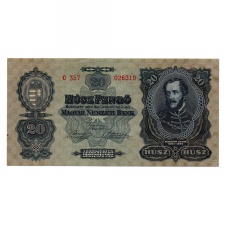 20 Pengő Bankjegy 1930