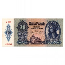 20 Pengő Bankjegy 1941 EF